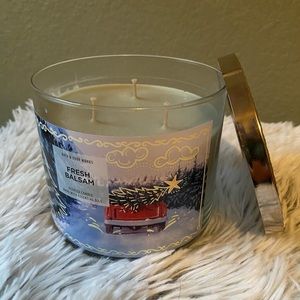 Bath and body works candle - Fresh Balsam